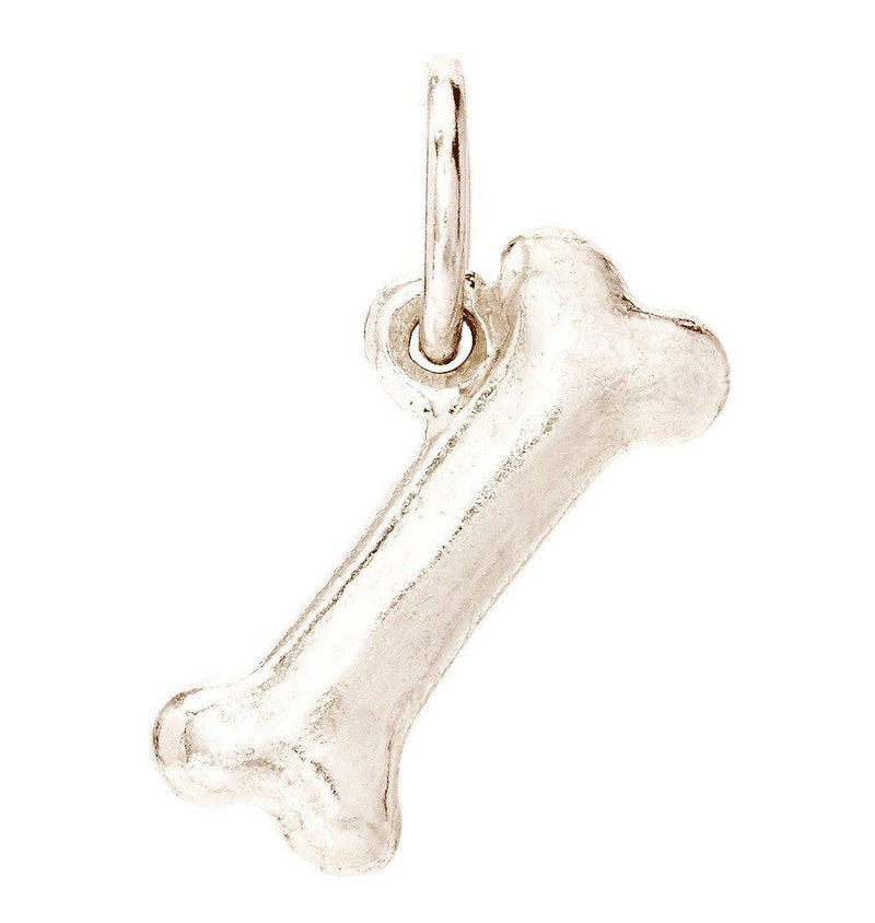 Helen Ficalora Gold Dog Bone Charm