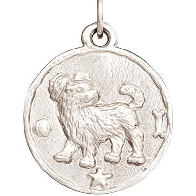 Dog Coin Charm Jewelry Helen Ficalora 14k White Gold For Necklaces And Bracelets