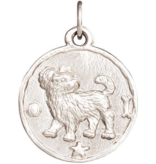 Dog Coin Charm Jewelry Helen Ficalora 14k White Gold For Necklaces And Bracelets