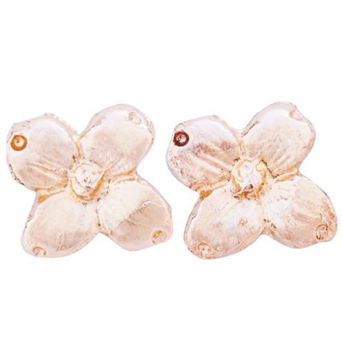 Dogwood Stud Earrings Jewelry Helen Ficalora 14k Pink Gold