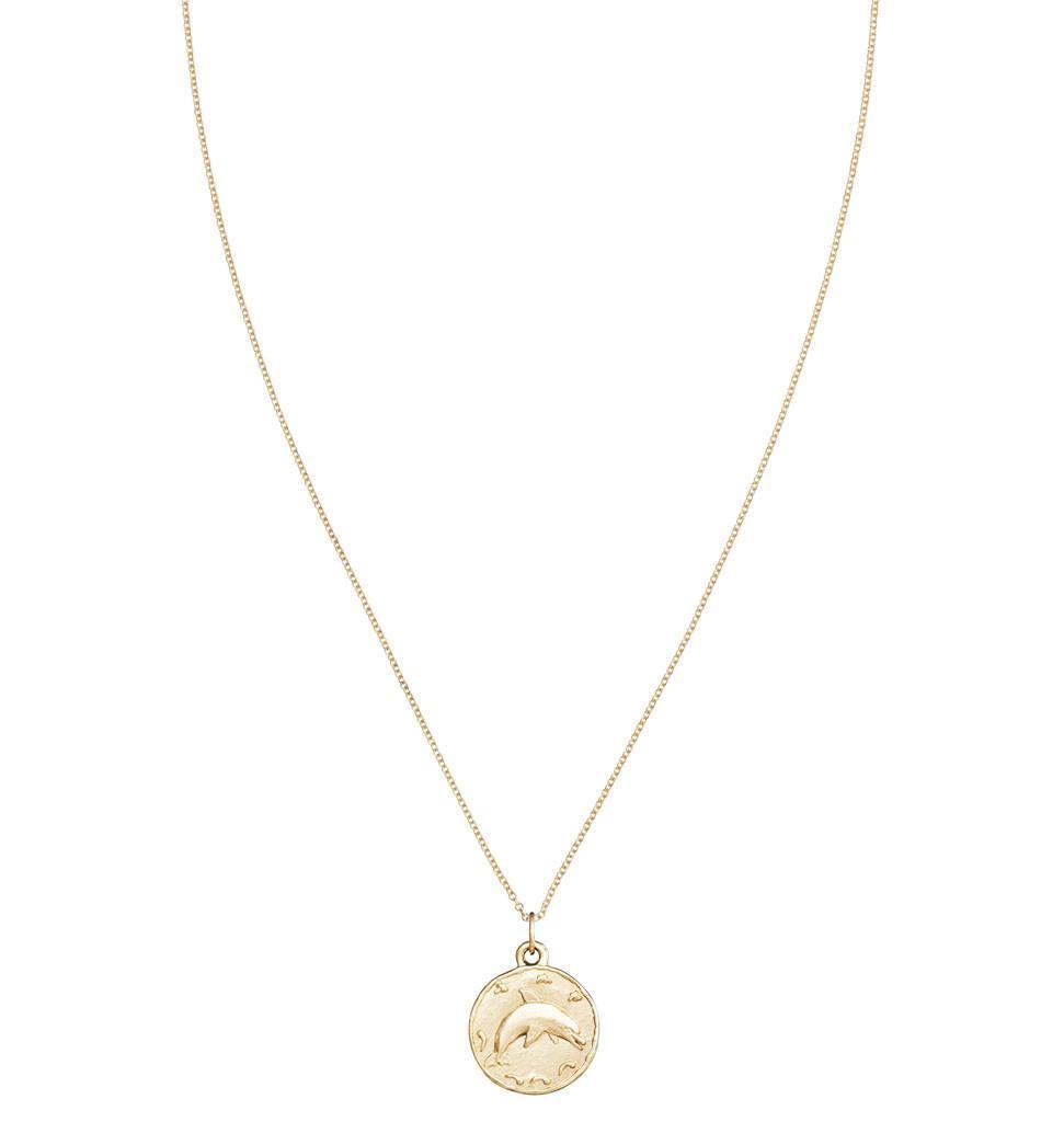 Dolphin Coin Charm Jewelry Helen Ficalora 
