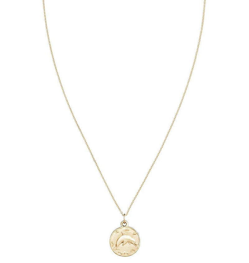Dolphin Coin Charm Jewelry Helen Ficalora 