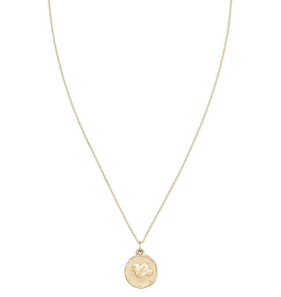 Dove Coin Charm Jewelry Helen Ficalora 
