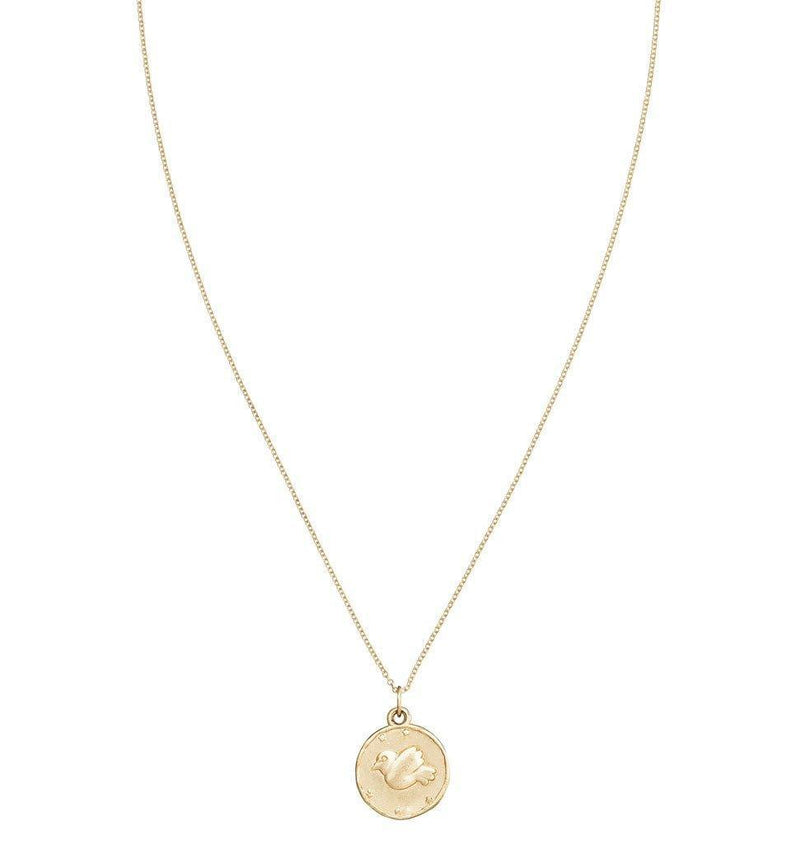 Dove Coin Charm Jewelry Helen Ficalora 