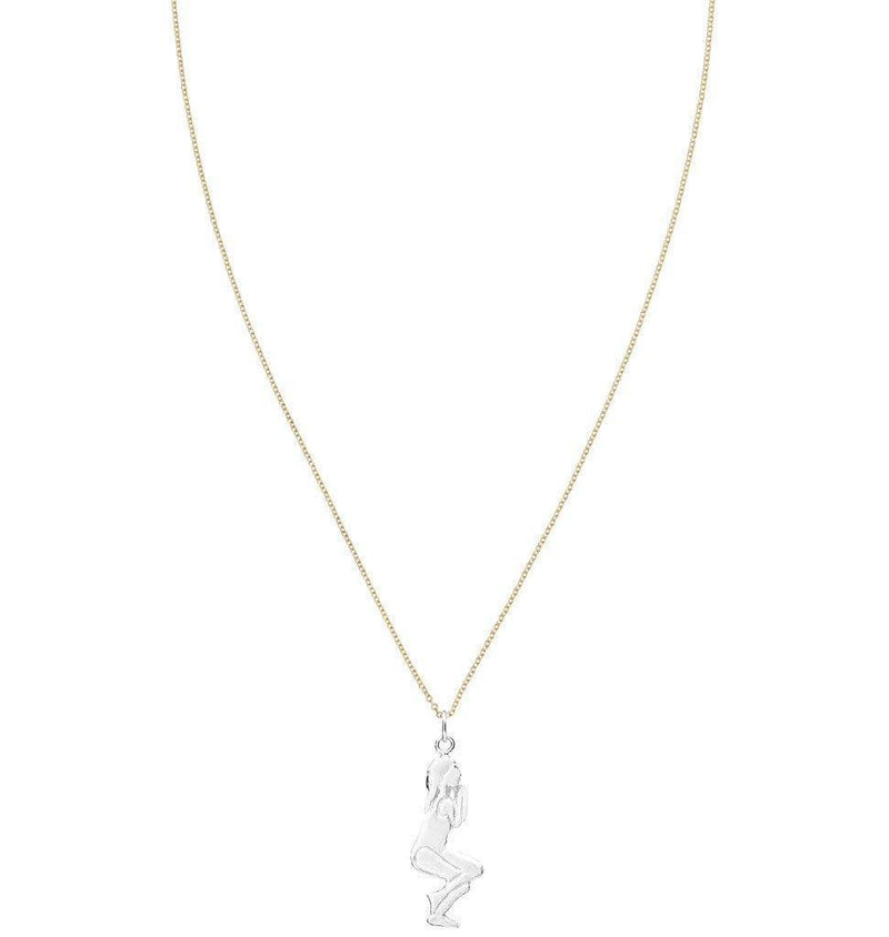 Eagle Pose Yoga Charm Jewelry Helen Ficalora 