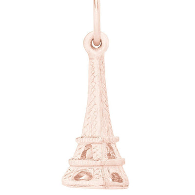 Eiffel Tower Mini Charm Jewelry Helen Ficalora 14k Pink Gold For Necklaces And Bracelets