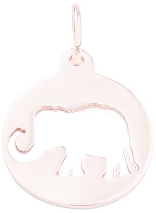 Elephant Cutout Charm Jewelry Helen Ficalora 14k Pink Gold