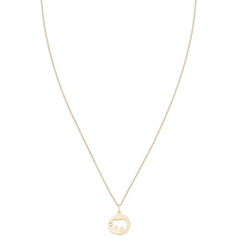 Elephant Cutout Charm Jewelry Helen Ficalora 