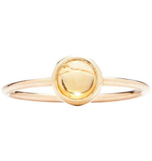 Thick Band Ring - 14K Gold Wide Gold Band | Helen Ficalora 14K White Gold / 7 by Helen Ficalora