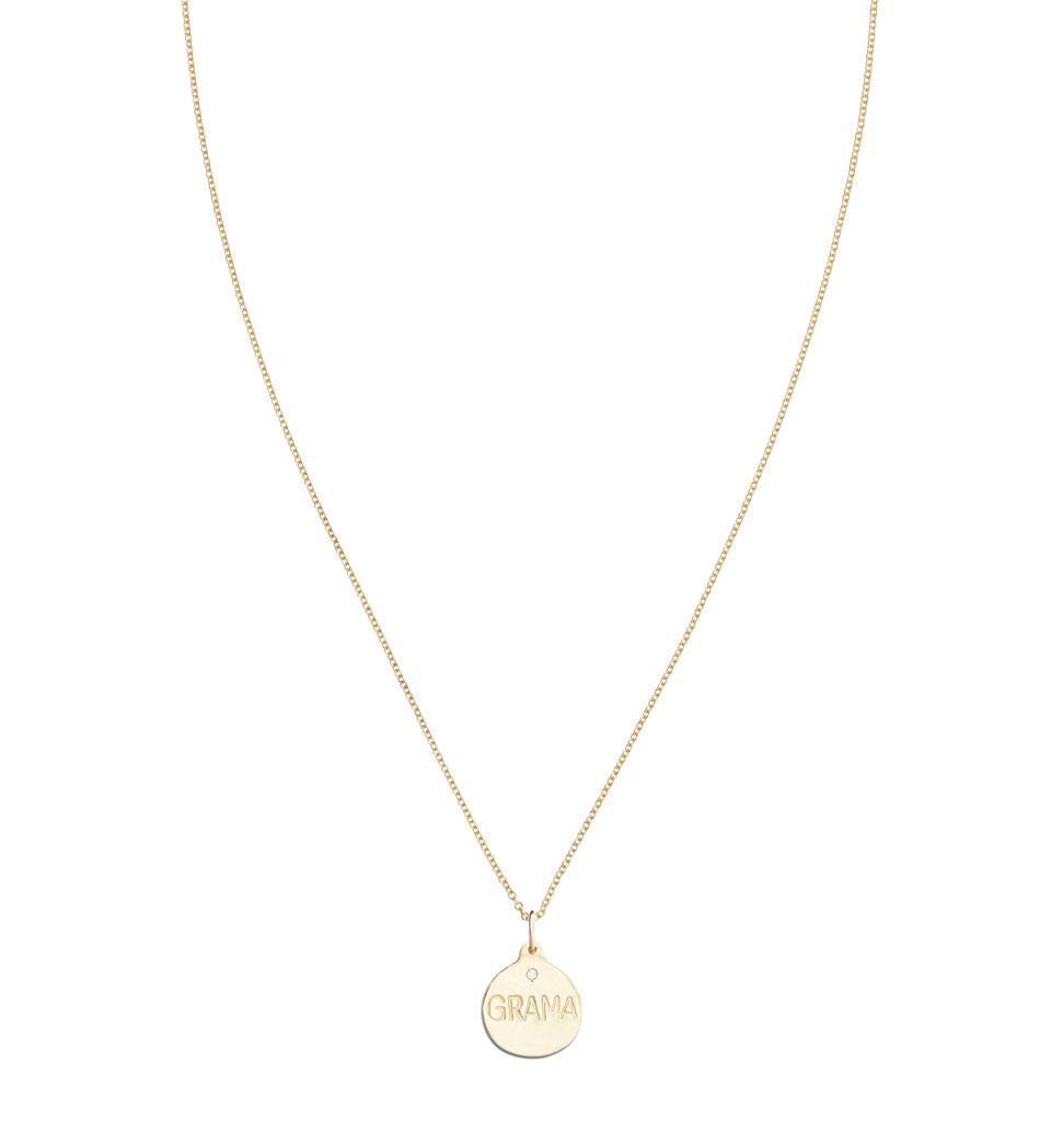 Helen Ficalora 14k Gold Grandma Charm for Necklaces & Bracelets