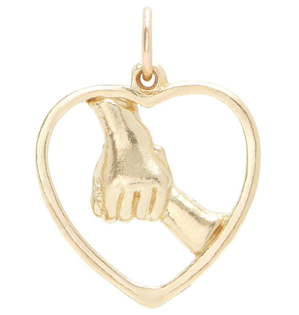 Hand In Hand Charm Jewelry Helen Ficalora 14k Yellow Gold