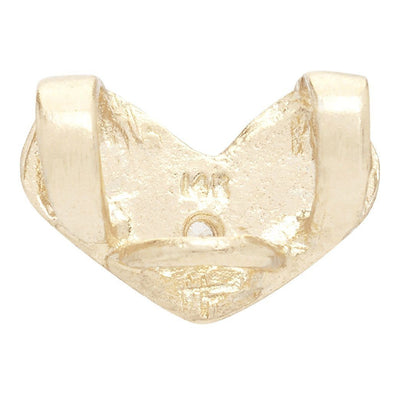 Heart Spacer Charm With Diamond Jewelry Helen Ficalora For Necklaces And Bracelets