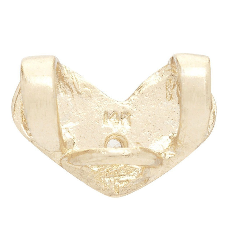 Heart Spacer Charm With Diamond Jewelry Helen Ficalora For Necklaces And Bracelets