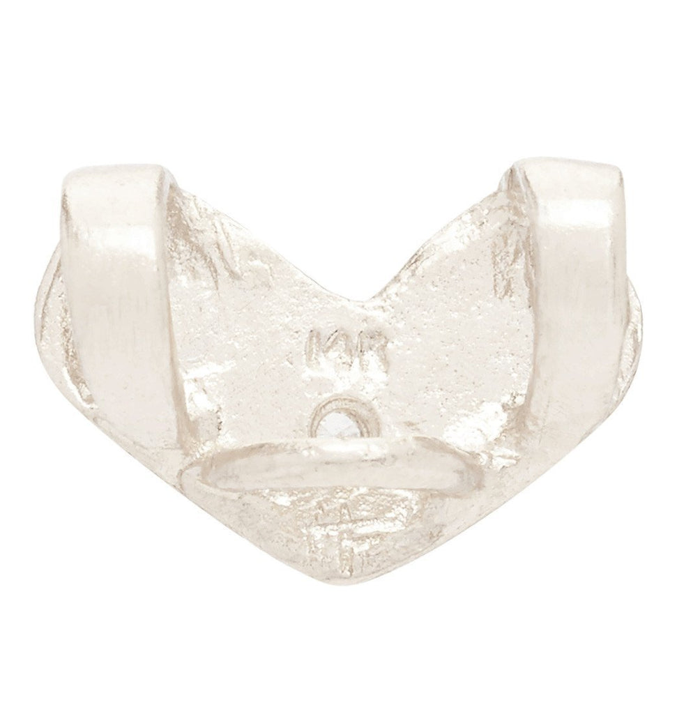 Heart Spacer Charm With Diamond Jewelry Helen Ficalora For Necklaces And Bracelets