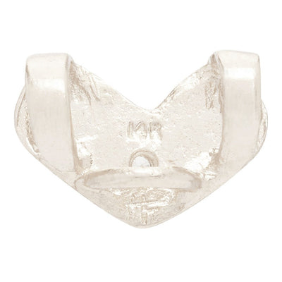 Heart Spacer Charm With Diamond Jewelry Helen Ficalora For Necklaces And Bracelets