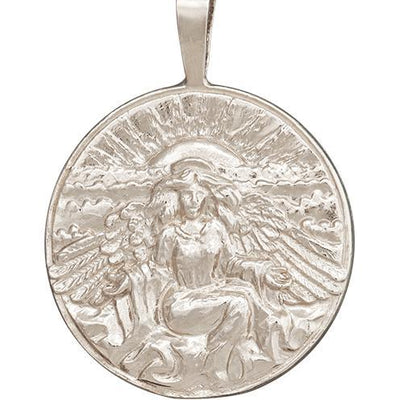 Hope Angel Charm Jewelry Helen Ficalora 14k White Gold
