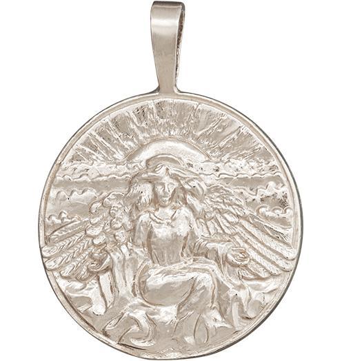 Hope Angel Charm Jewelry Helen Ficalora 14k White Gold