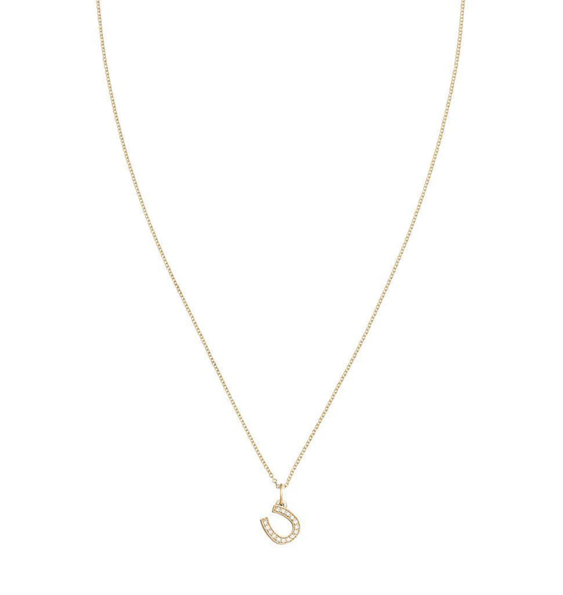 Horseshoe Mini Charm Pavé Diamonds Jewelry Helen Ficalora For Necklaces And Bracelets