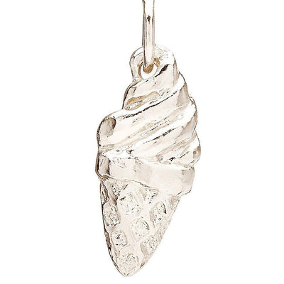 Ice Cream Swirl Mini Charm Jewelry Helen Ficalora 14k White Gold For Necklaces And Bracelets
