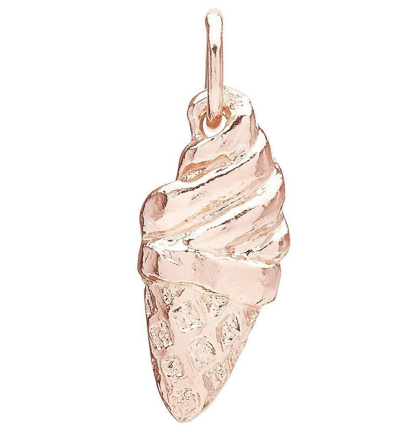 Ice Cream Swirl Mini Charm Jewelry Helen Ficalora 14k Pink Gold For Necklaces And Bracelets