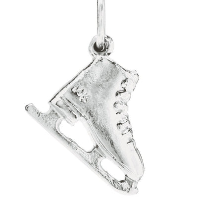Ice Skate Mini Charm Jewelry Helen Ficalora Sterling Silver 