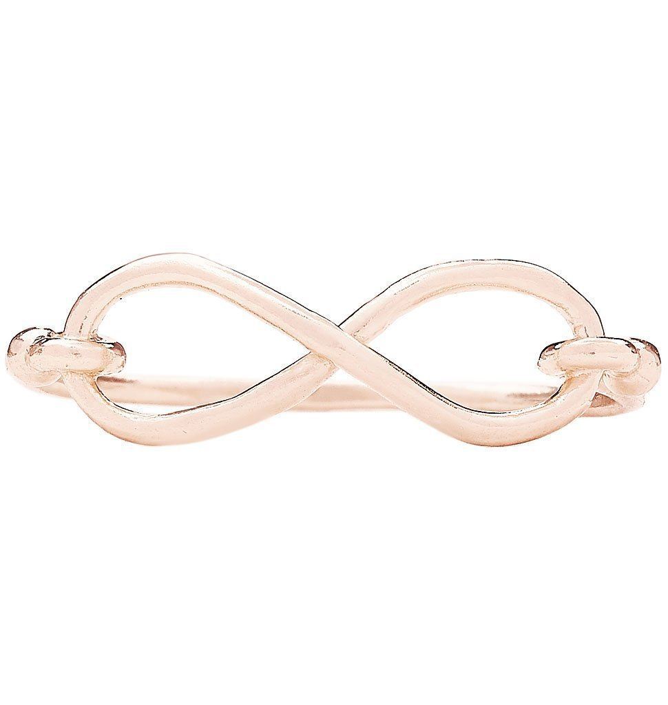 Infinity Ring Jewelry Helen Ficalora 14k Pink Gold 5