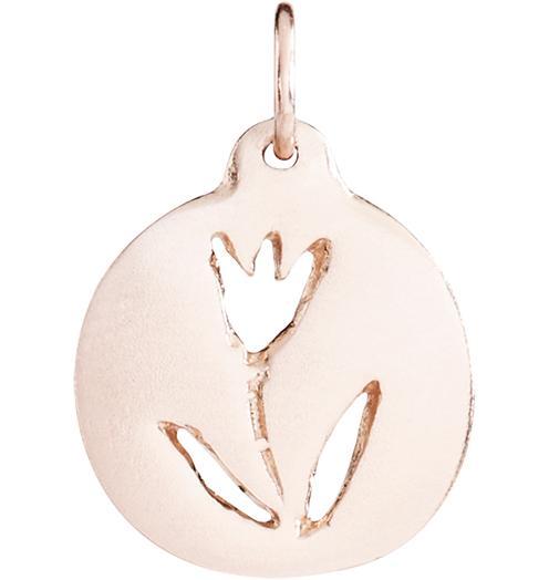 JG Tulip Charm Jewelry Helen Ficalora 14k Pink Gold 16in