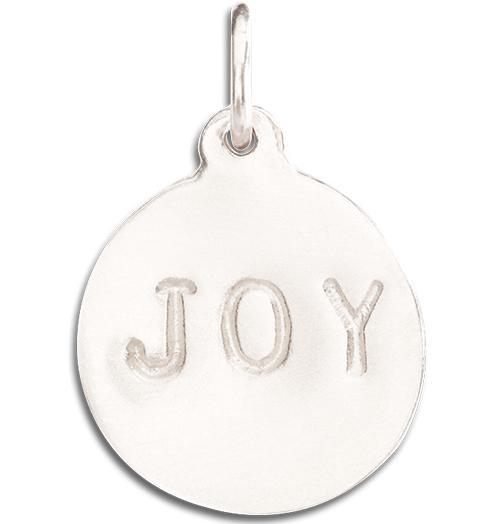 Helen Ficalora 14k White Gold "Joy" Charm for Bracelets & Necklaces