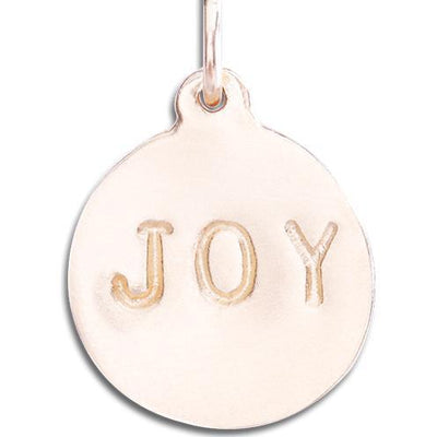 Helen Ficalora 14k Rose Gold "Joy" Charm for Bracelets & Necklaces