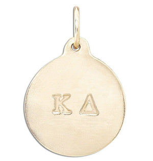 Helen Ficalora 14k Gold Kappa Delta Charm Jewelry