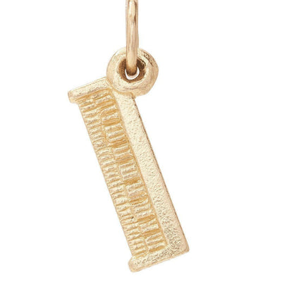 Helen Ficalora 14k Yellow Gold Keyboard Piano Charm