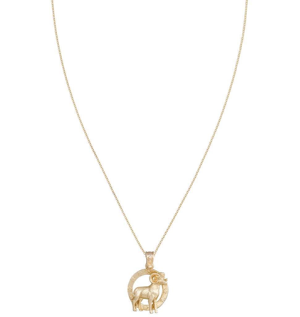 Large Aries Zodiac Charm Jewelry Helen Ficalora 