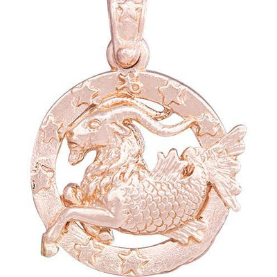 Helen Ficalora Large 14k Rose Gold Capricorn Charm