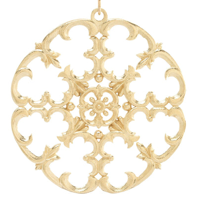 Large Filigree Charm Jewelry Helen Ficalora 14k Yellow Gold