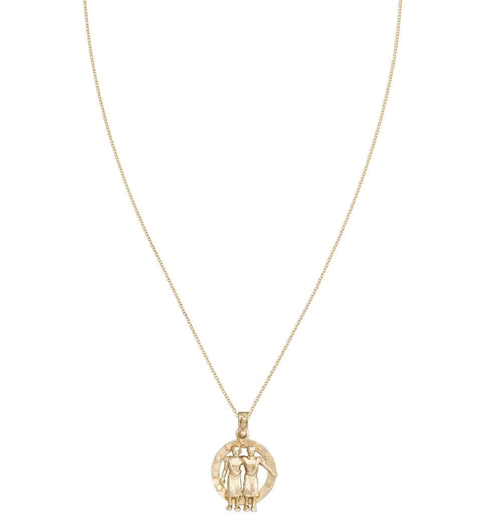Large Gemini Zodiac Charm For Necklaces and Bracelets – Helen Ficalora