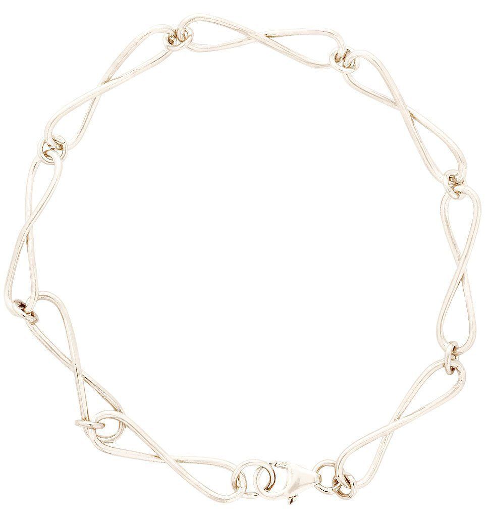 Large Infinity Bracelet Jewelry Helen Ficalora 14k White Gold