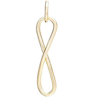Helen Ficalora 14k Yellow Large Infinity Gold Charm for Necklaces