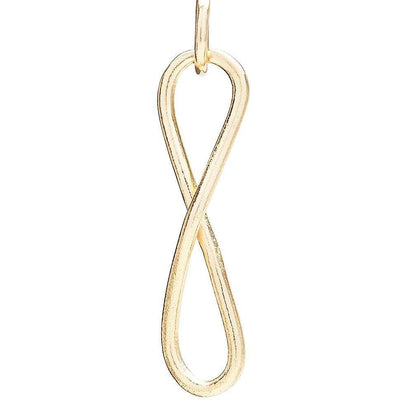 Helen Ficalora 14k Yellow Large Infinity Gold Charm for Necklaces