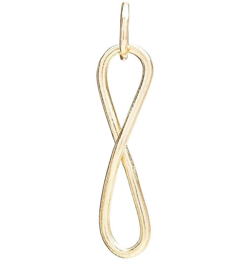 Helen Ficalora 14k Yellow Large Infinity Gold Charm for Necklaces