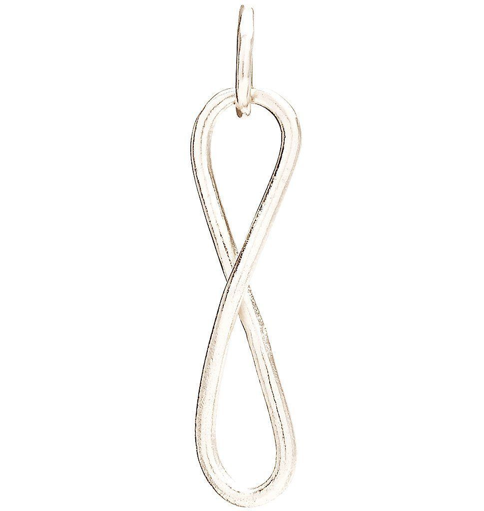 Helen Ficalora 14k White Large Infinity Gold Charm for Necklaces