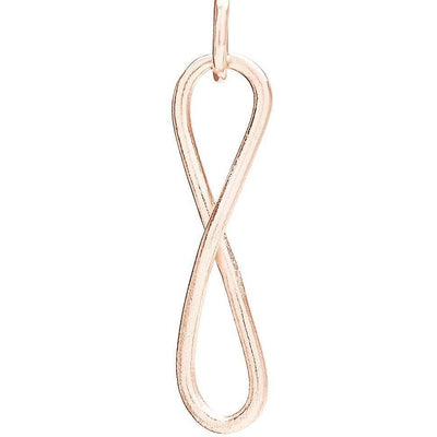 Helen Ficalora 14k Rose Large Infinity Gold Charm for Necklaces