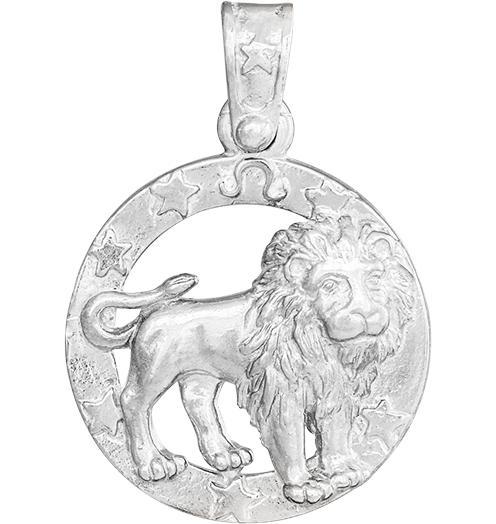 Large Leo Zodiac Charm Jewelry Helen Ficalora Sterling Silver 