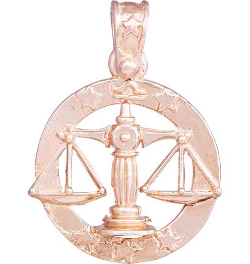 Helen Ficalora 14k Gold Libra Charm for Necklaces & Bracelets