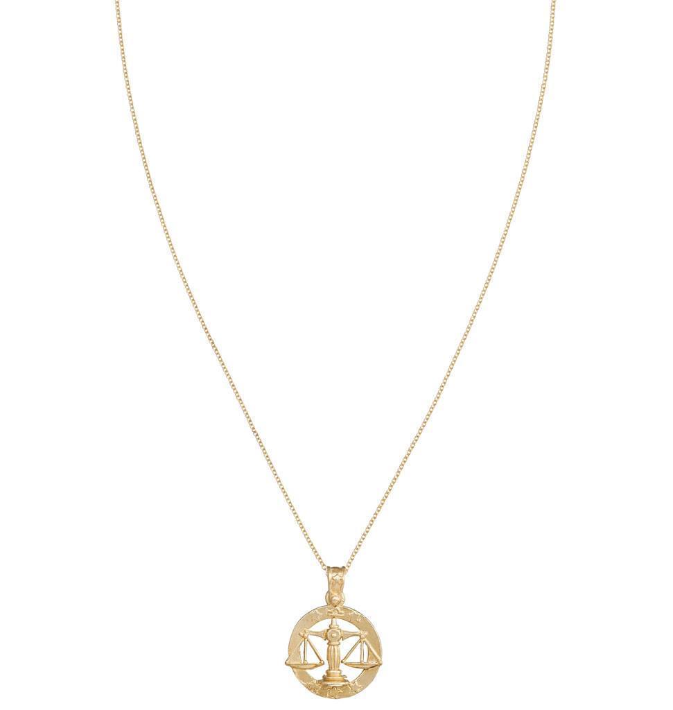 Helen Ficalora 14k Gold Libra Charm for Necklaces & Bracelets