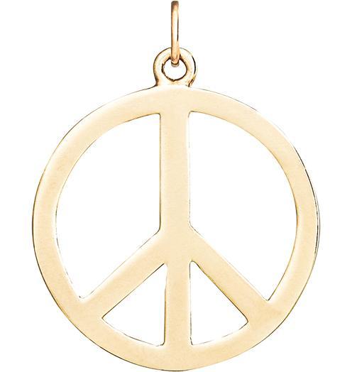Peace charm necklace deals