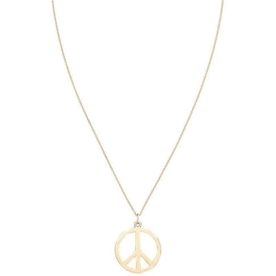 Large Peace Sign Cutout Charm Jewelry Helen Ficalora For Necklaces And Bracelets