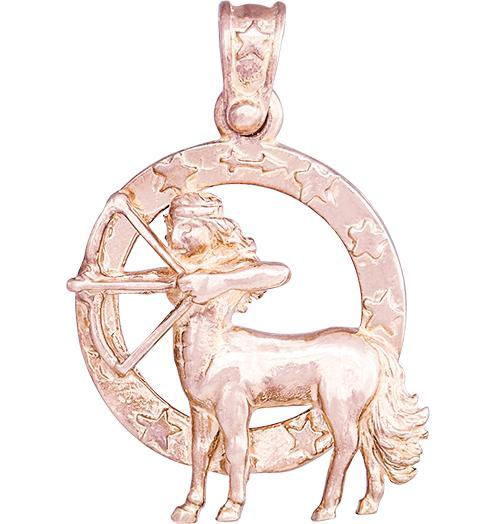 Helen Ficalora 14k Gold Sagittarius Pendant Charm