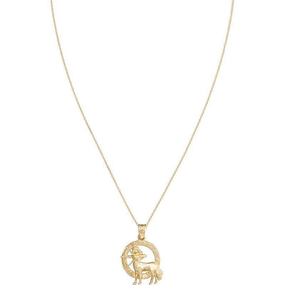 Helen Ficalora 14k Gold Sagittarius Pendant Charm
