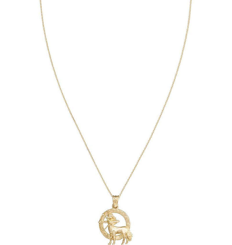 Helen Ficalora 14k Gold Sagittarius Pendant Charm