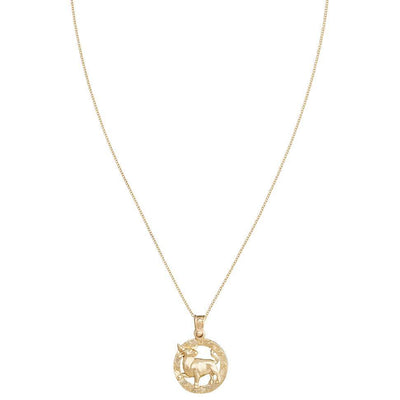 Large Taurus Zodiac Charm Jewelry Helen Ficalora 